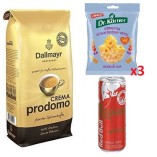 Кофе в зернах, Red Bull и кукурузные чипсы 3шт